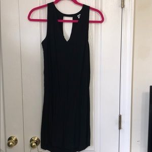 Every day black midi dress